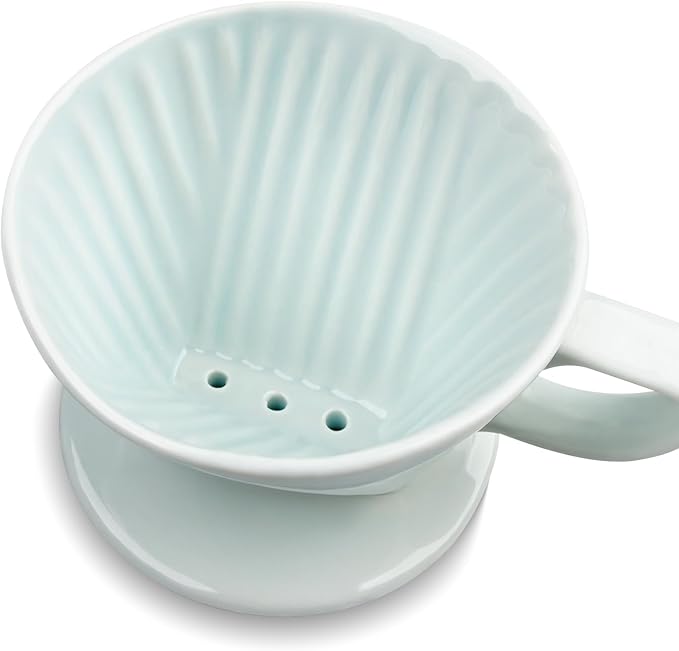 hailanbao Handmade Pour Over Ceramic Coffee Dripper - Image 4