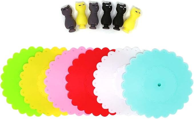 Wrapables Silicone, Anti-Dust Airtight Mug Covers - Image 2