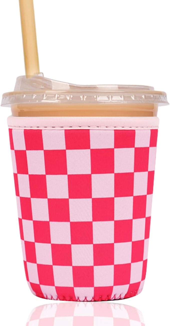 Reusable Insulated Sleeve for Iced Coffee Cup, Coffee Neoprene Sleeve for Cold by Unknown