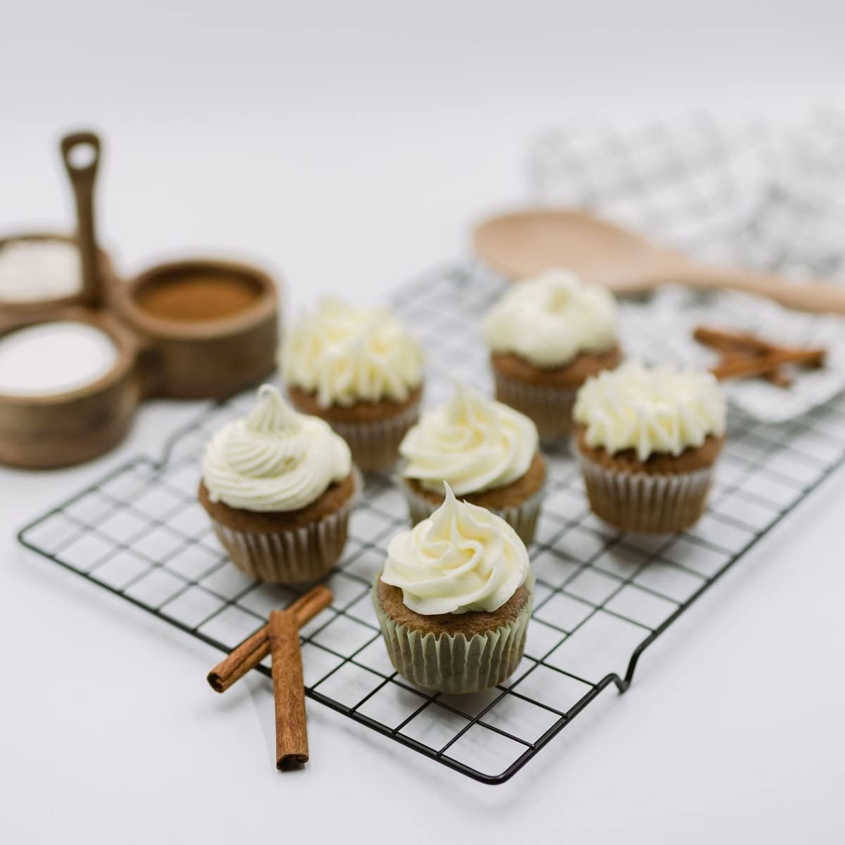 ProDough High Protein- Gluten Free Cupcake Mix, Low Carb, 13g of Protein per Cupcake, No Added Sugars, Keto Friendly, Makes 12, Healthy Dessert (Cinnamon Swirl)