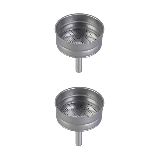 6 Cup Coffee Pots Funnel Stainless Steel Replacement Funnel - Image 9