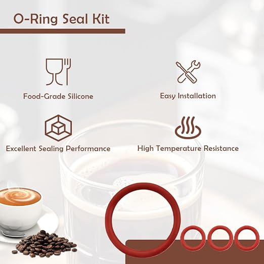 30 Pcs Seal O Ring Kit Gasket Silicone Seal Set Fit Compatible - Image 5