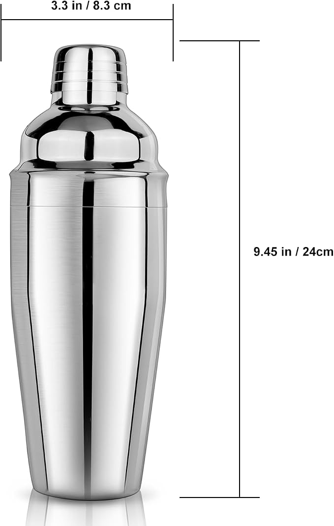 24oz Cocktail Shaker Set Martini Shaker Set Bartender Set - Image 5