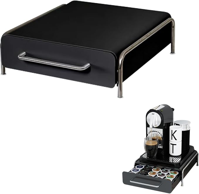 Pod Holder Drawer Capsule Organizer, Pull Out Coffee Pods Storage, Slide Out by Unknown