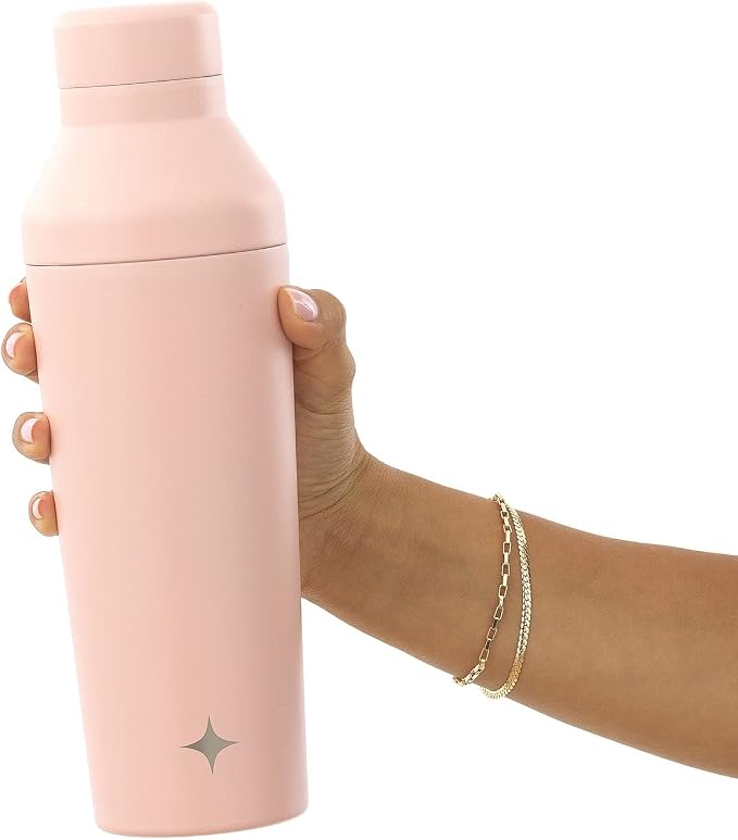 JoyJolt Triple Insulated Cocktail/Protein Shaker Bottle. 20oz Shaker Cup - Image 8