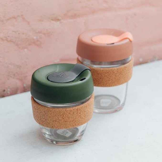KeepCup Brew Cork, Reusable Glass Tumbler - Image 6