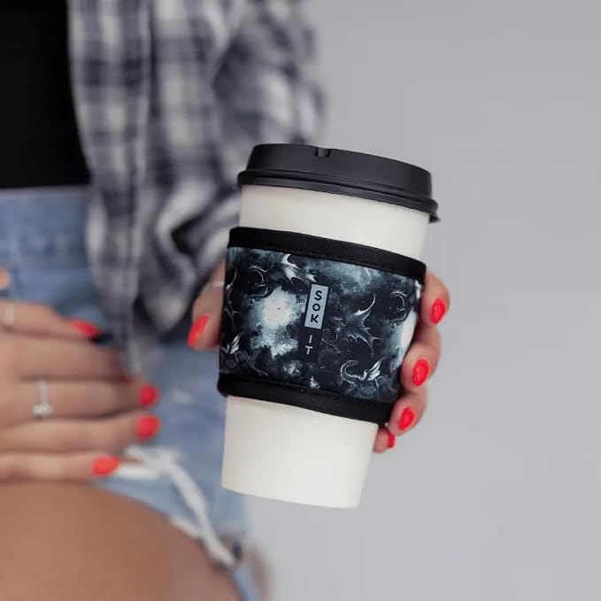 Sok It HotSok Coffee & Tea Reusable Insulated Neoprene Cup Sleeve - Image 2