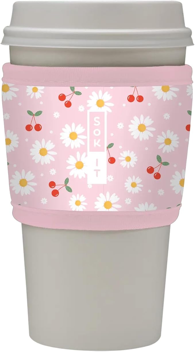 Sok It HotSok Coffee & Tea Reusable Insulated Neoprene Cup Sleeve by SokIt
