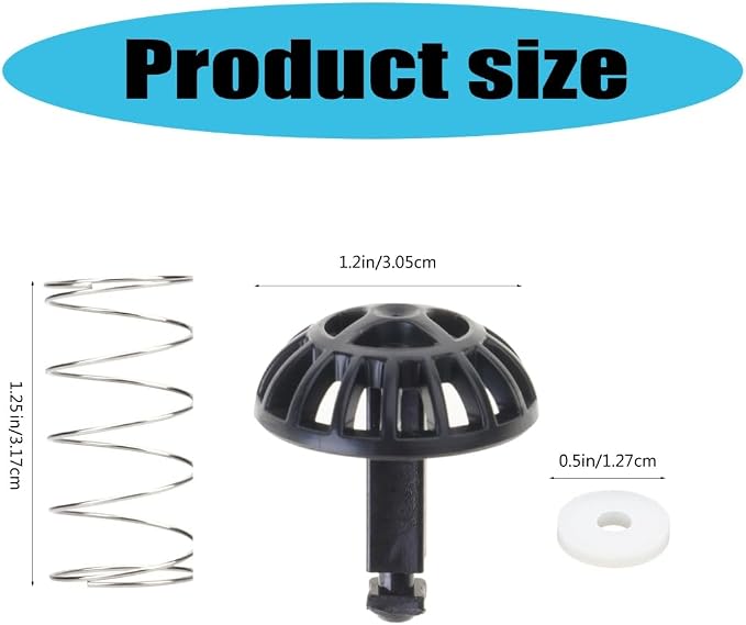 2 Pack Coffee Brew Basket Spring Loaded Stopper Kits Coffee Machine Accessory - Image 5