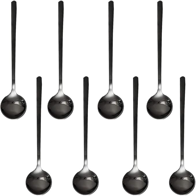 Pack of 8, findTop Mini Teaspoons Set by findTop