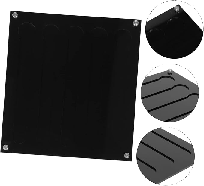 SHOWERORO Elegant Wall-mounted Capsule Display Coffee Bar Accessory Acrylic - Image 6