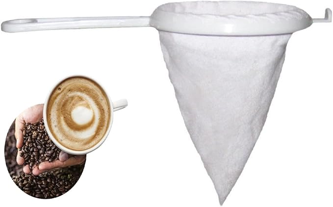 2-Pack Colador De Cafe Flannel Cloth Filter - Image 5