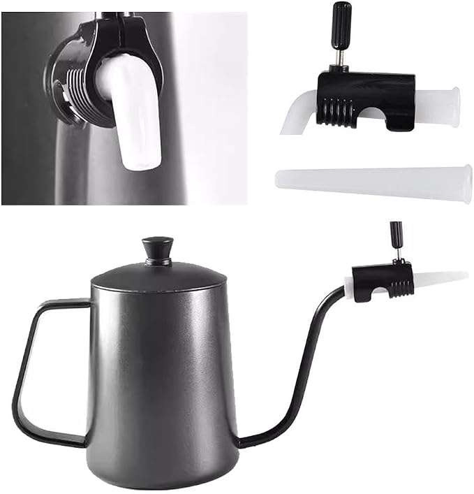 Adjustable Coffee Pot Control Valve, Narrow Spout Water Rate Regulator - Image 7
