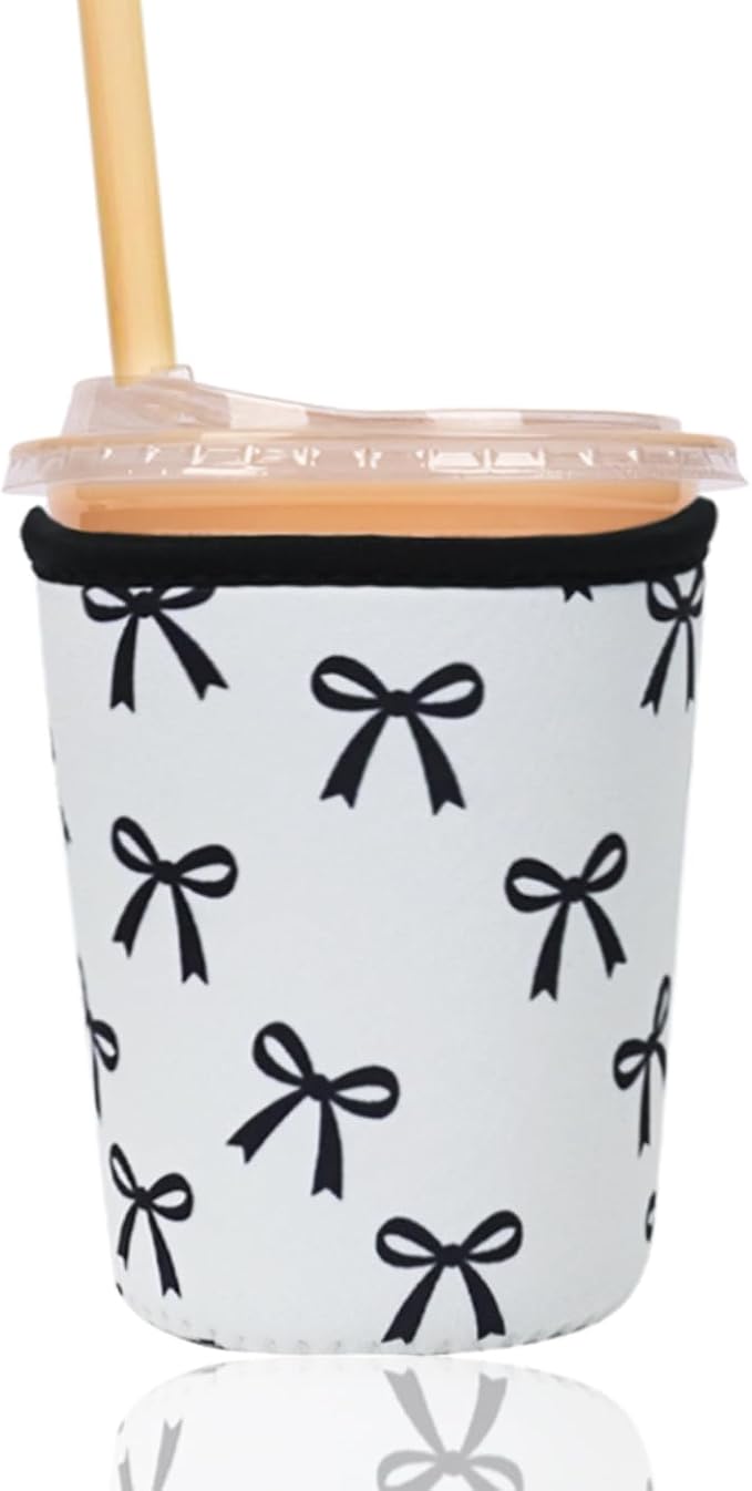 Reusable Insulated Sleeve for Iced Coffee Cup, Coffee Neoprene Sleeve for Cold by Unknown