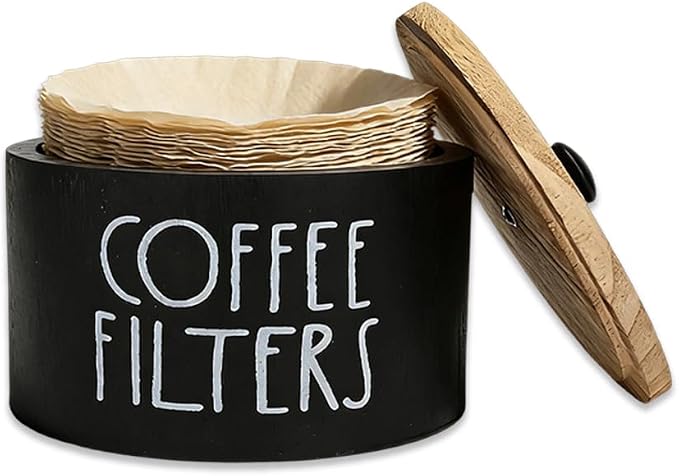 1 Pack Black Coffee Filter Holder by JBESUHI