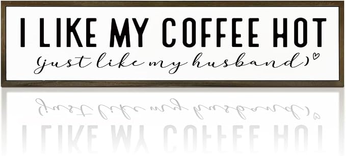Funny Coffee Wood Sign, Rustic Coffees Station Decor, Coffees Home Decor by WKYAER