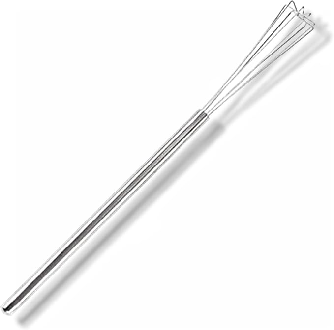 rattleware 10.25 in Triangle Espresso Whisk, Stainless Steel | Commercial by rattleware