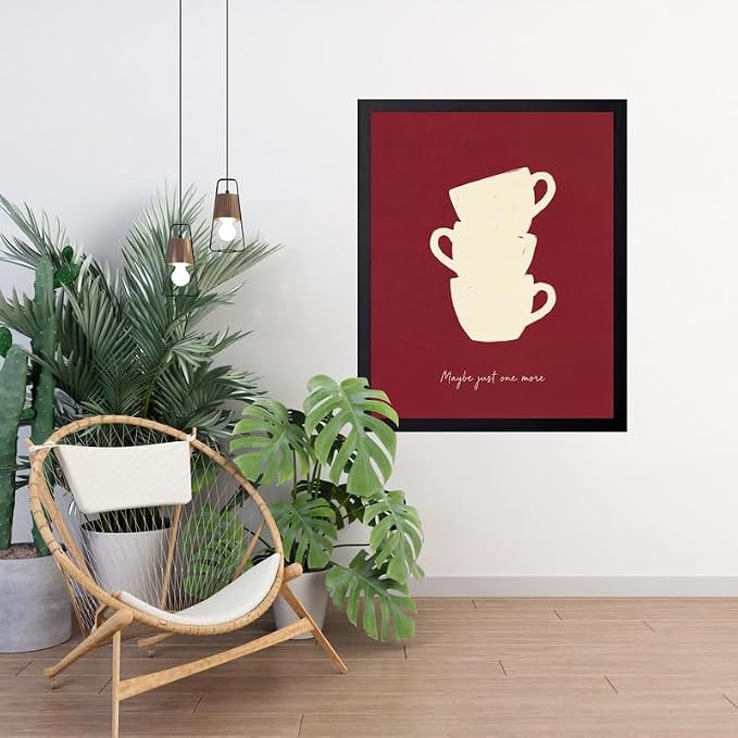 Lawrence Williams Designs Maybe Just One More Coffee Poster - Image 4
