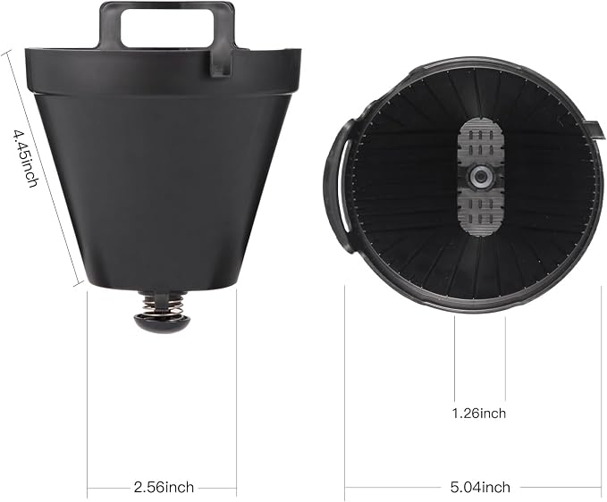 Permanent CE250 CE251 Filter Basket Holder & Gold Tone Filter Set，Compatible - Image 5