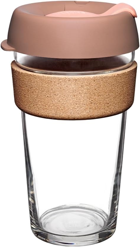 KeepCup Brew Cork, Reusable Glass Tumbler by KeepCup