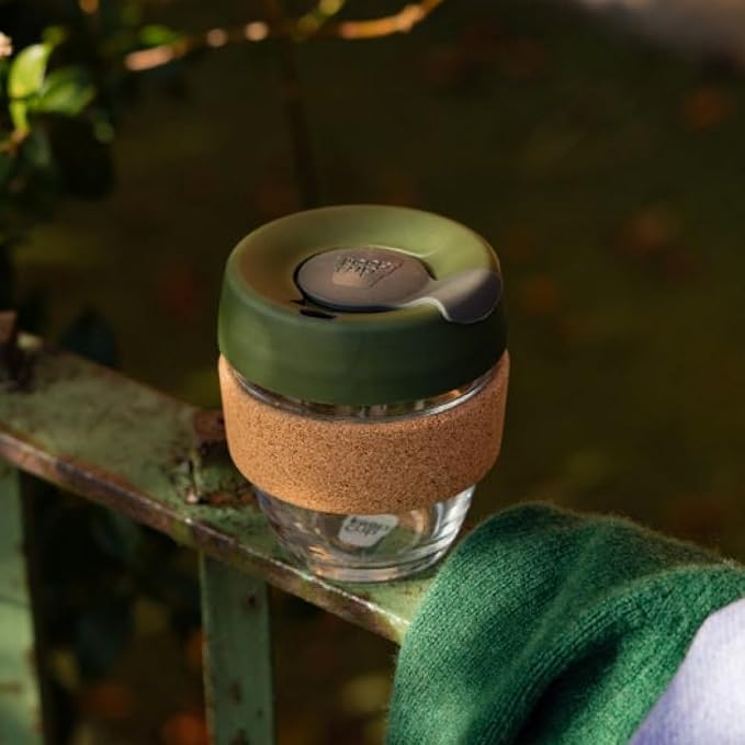 KeepCup Brew Cork, Reusable Glass Tumbler - Image 6