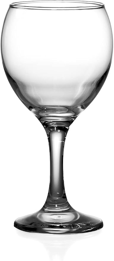 Red Co. Multipurpose Classic Stemmed Clear Wine Glasses, 12.25 fl oz — Set of 4 by RedCo