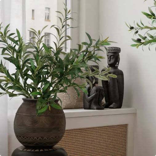 Leftover 5 Pcs 33.4'' Faux Olive Branches - Image 9