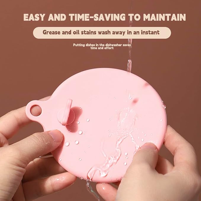 Silicone Cup Lids Silicone Cup Covers 6color Design, Food Grade Anti-dust - Image 3