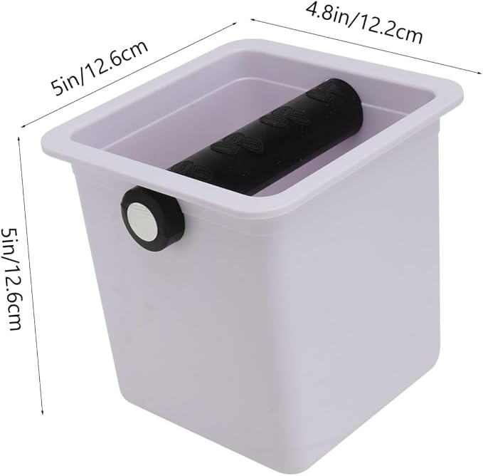 Tofficu Grounds Disposal Box Espresso Knock Ground Box Airtight Coffee - Image 2