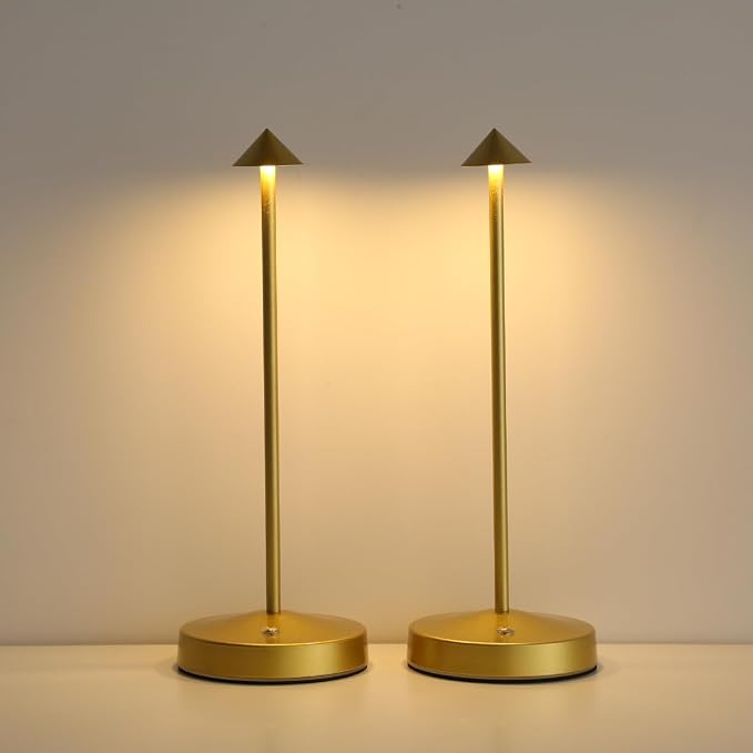 Rechargeable Cordless Lamps, 3000mAh Battery Operated Table Lamp, Portable LED by Maglaw