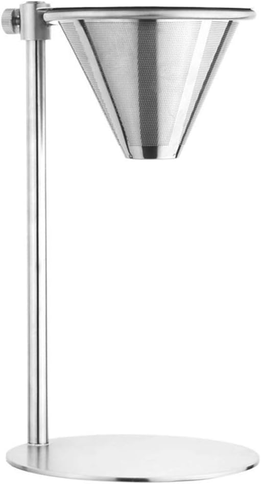 Pour Over Coffee Dripper, Stainless Steel Coffee Filter, Cone Coffee Dripper by Aqur2020