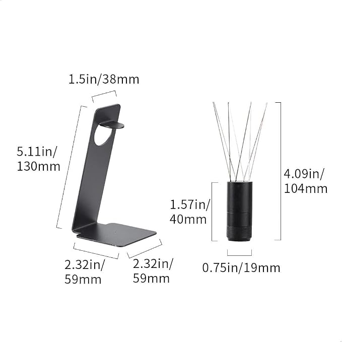 watchget WDT Tool with Adjustable Needle Span & Magnetic Base, equipped with - Image 2