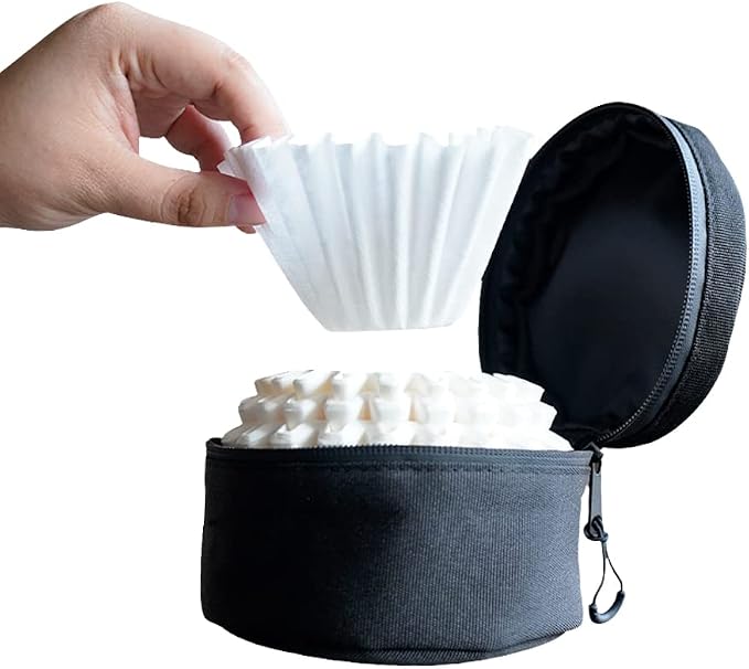 watchget Basket Coffee Filter Holder Coffee Filter Storage Bag Round Coffee by watchget