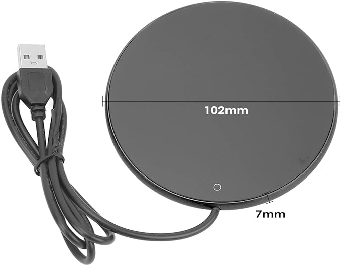 Coffee Mug Warmer for Desk, 3 Temp Settings USB Powered Electric Cup Warmer | - Image 2