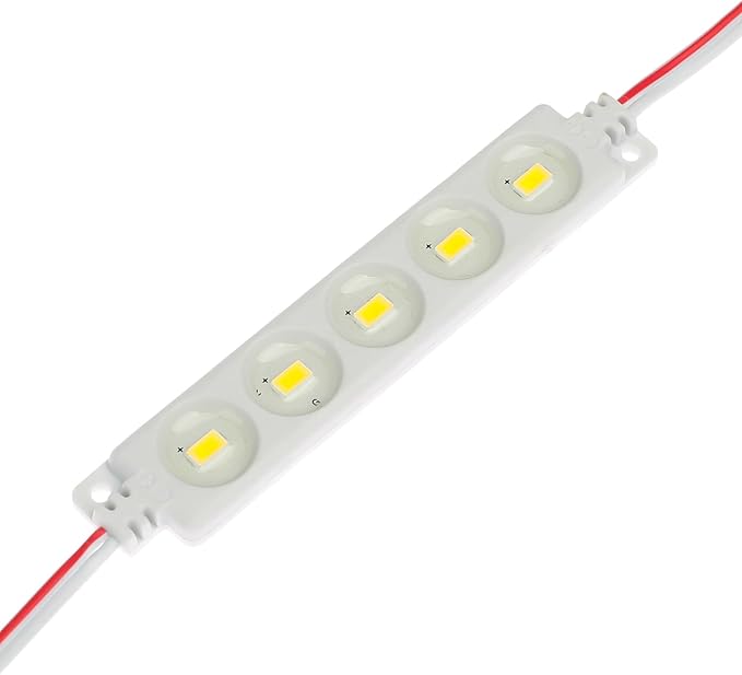 Q QINGCHEN DC12V Warm White Injection LED Module 1.2 W Waterproof Decorative - Image 2