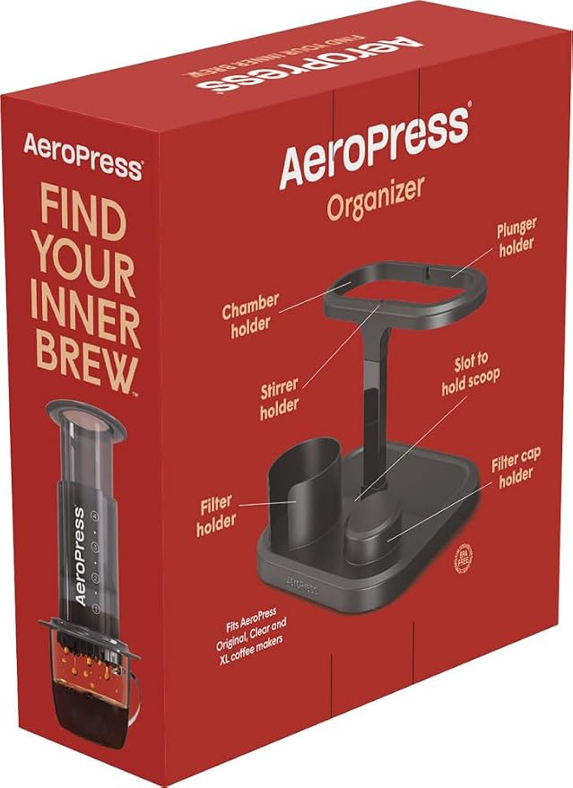 AeroPress 89209131 Organizer Stand, Compact Storage, Fits All Types - Image 4
