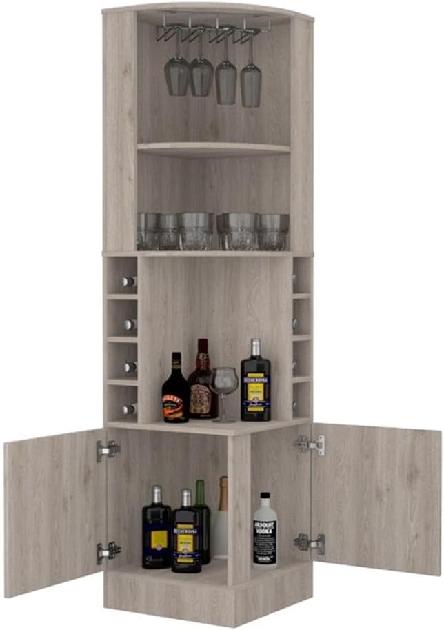Tuhome Syrah Corner Bar Cabinet - Image 7