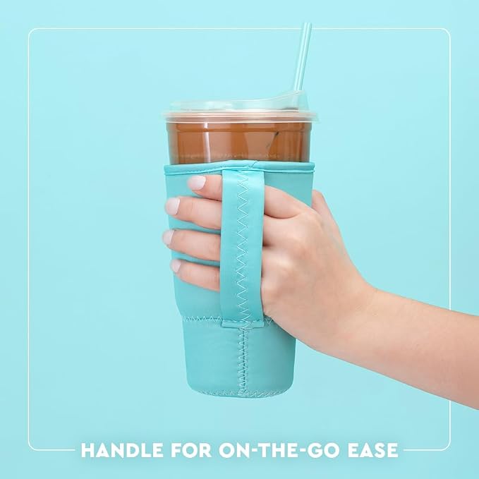 Swig Life Large Iced Cup Coolie, 30-32oz Iced Coffee Cup Insulator Sleeve - Image 5