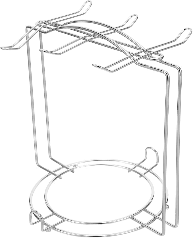 Garneck Cup Plate Organizer for Kitchen Cabinet and Counter Shelf Stainless by GARNECK