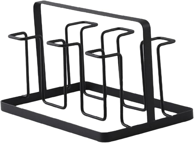 Gralara Mugs Cups Organizer, Glass Cups Stand Holder, 6 Cup Holder Hanger - Image 6