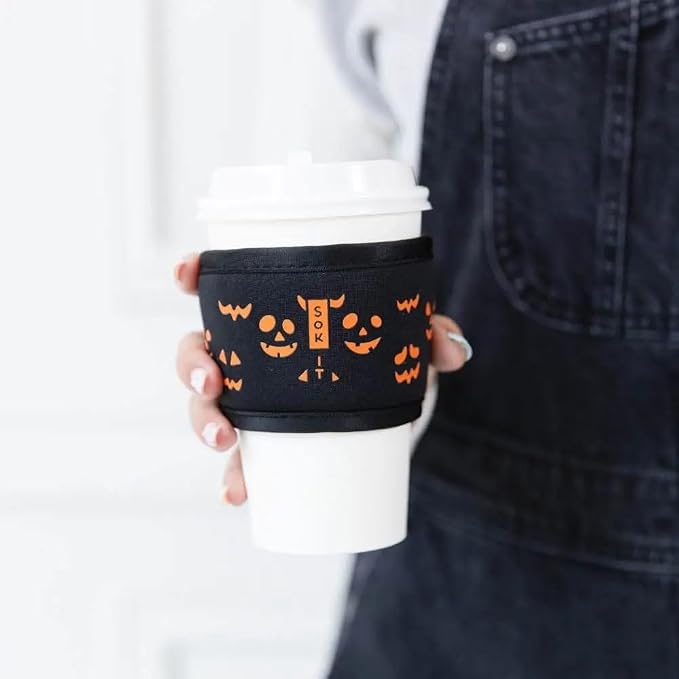 Sok It HotSok Coffee & Tea Reusable Insulated Neoprene Cup Sleeve - Image 2