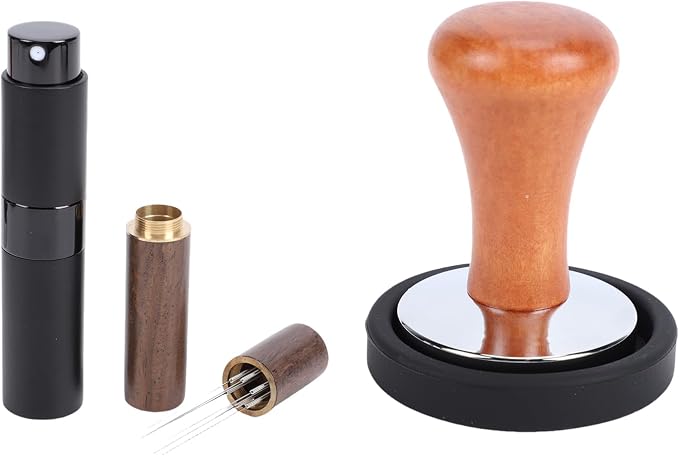 Generic 58mm Stainless Steel Coffee Tamper Set - Image 2