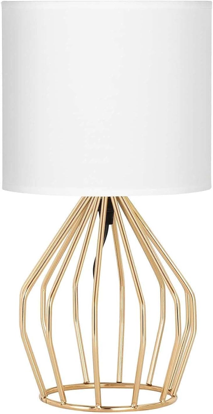 HAITRAL Gold Table Lamp by HAITRAL