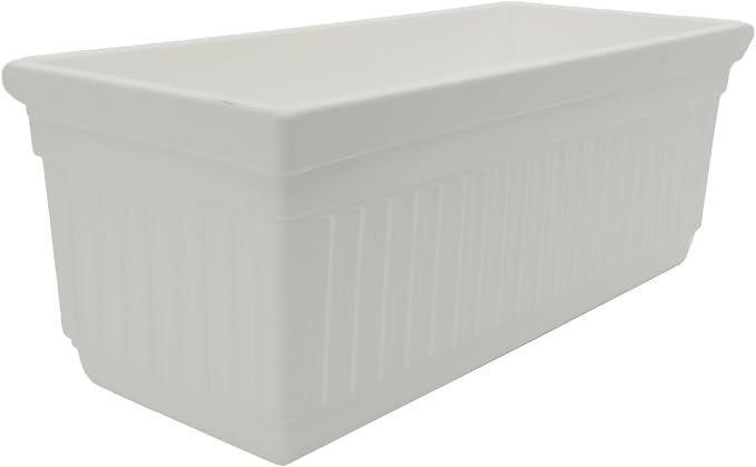 The HC Companies 23.5 Inch Venetian Rectangular Plant Saucer - Image 4