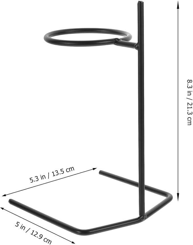 Metal Coffee Dripper Stand Coffee Station Dripper Stainless Steel Stand Filter - Image 2