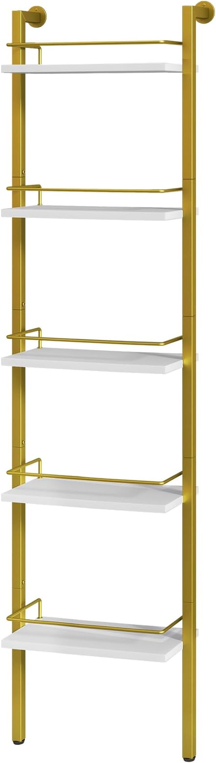 YMYNY 5-Tier Freestanding Wine Rack, UHWR001G | - Image 9