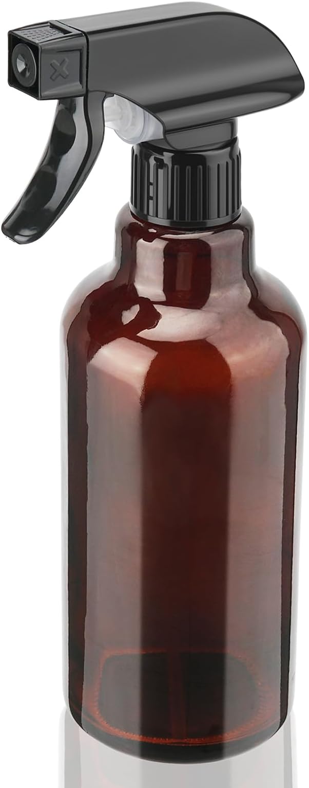 Glass Spray Bottles 16.9oz Empty Spray Bottle Mist/Stream Spraying Small by Hethyo