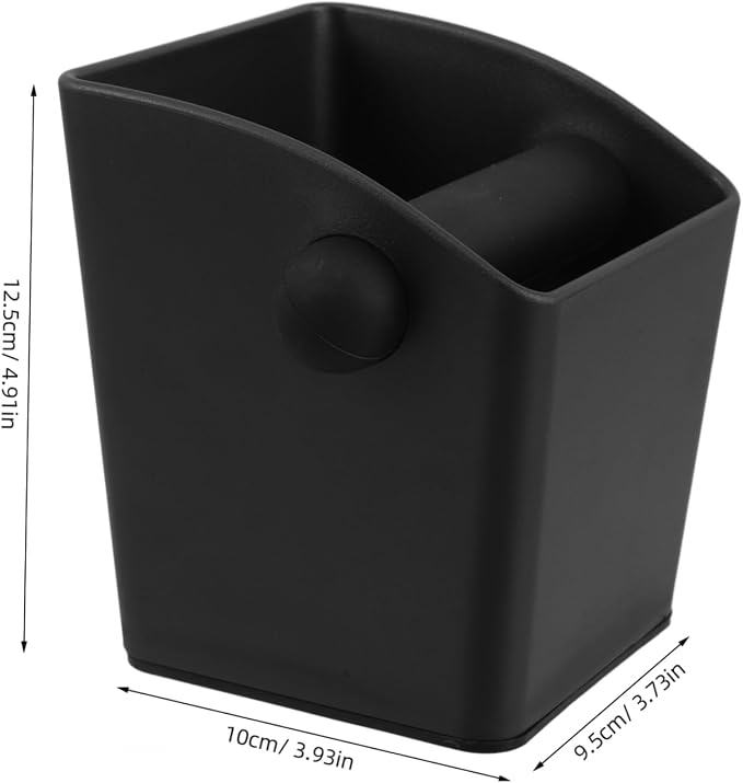 Bin Knock Bar Espresso Grounds Dump Container - Image 2