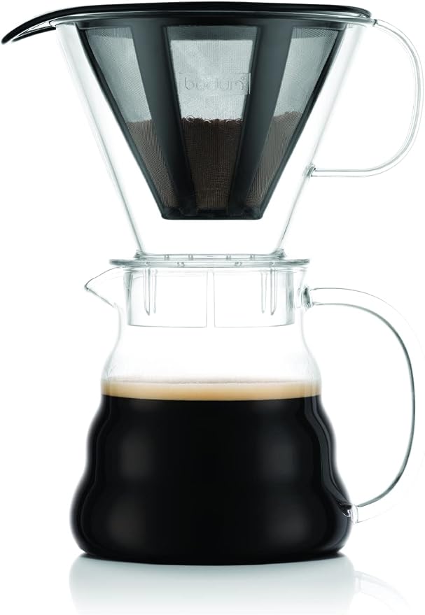 Bodum Melior Pour Over Borosilicate Glass Coffee Dripper - Image 2
