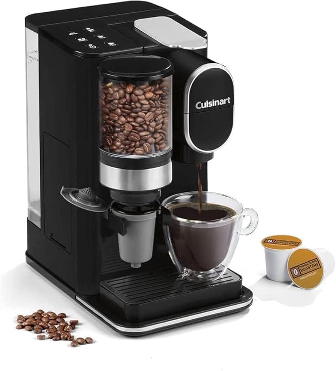 Cuisinart Single-Serve Coffee Maker + Coffee Grinder by Cuisinart